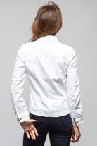 Sweetwater Denim Shirt In White - AXEL'S