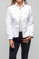 Sweetwater Denim Shirt In White - AXEL'S