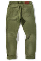 Axel's Premium Denim Tucson Selvedge Denim In Avocado Mens - Pants - 5 Pocket
