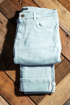 Tucson Selvedge Denim In Blue Ice - AXEL'S