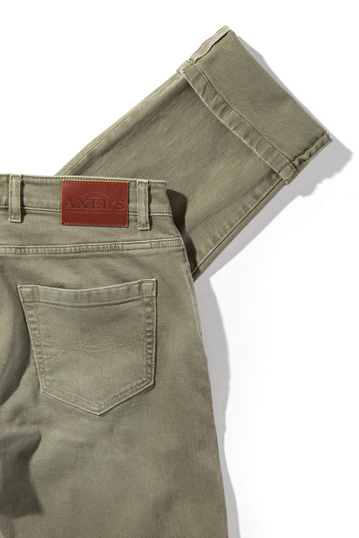 Axel's Premium Denim Tucson Selvedge Denim In Iguana Mens - Pants - 5 Pocket