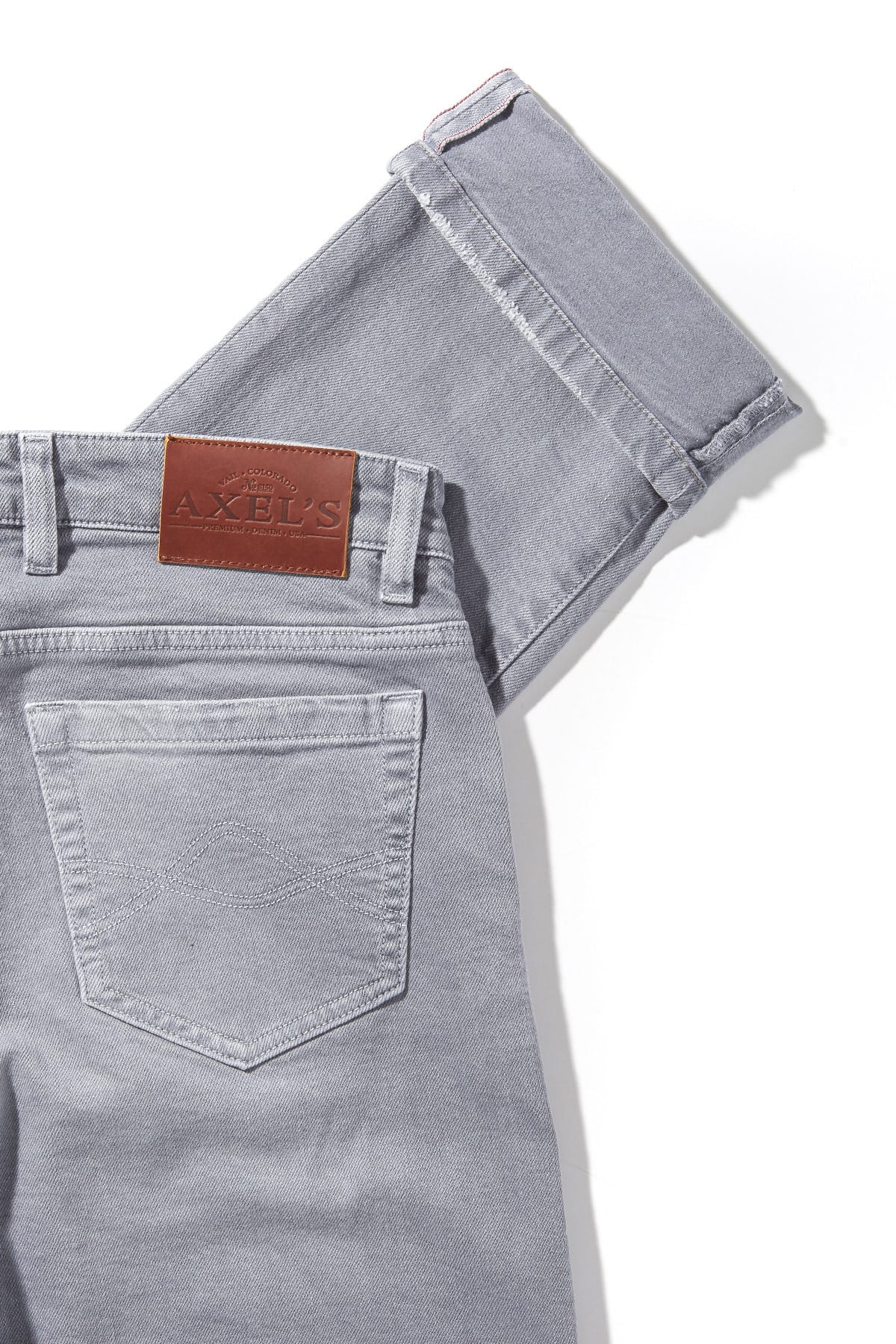 Tucson Selvedge Denim In Lavender - AXEL'S