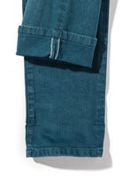 Axel's Premium Denim Tucson Selvedge Denim In Petrolio Mens - Pants - 5 Pocket