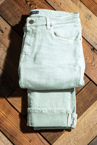 Tucson Selvedge Denim In Spearmint - AXEL'S