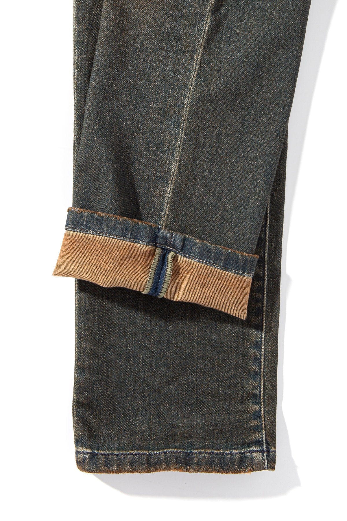 Axel's Premium Denim Waylon Over-Dyed Stretch Denim In Cannella Mens - Pants - 5 Pocket