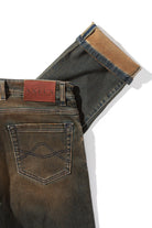 Axel's Premium Denim Waylon Over-Dyed Stretch Denim In Cannella Mens - Pants - 5 Pocket