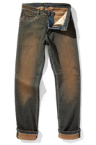 Axel's Premium Denim Waylon Over-Dyed Stretch Denim In Cannella Mens - Pants - 5 Pocket