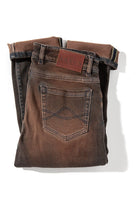 Waylon Over-Dyed Stretch Denim In Desert - AXEL'S