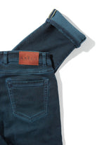 Axel's Premium Denim Waylon Over-Dyed Stretch Denim In Petroleo Mens - Pants - 5 Pocket