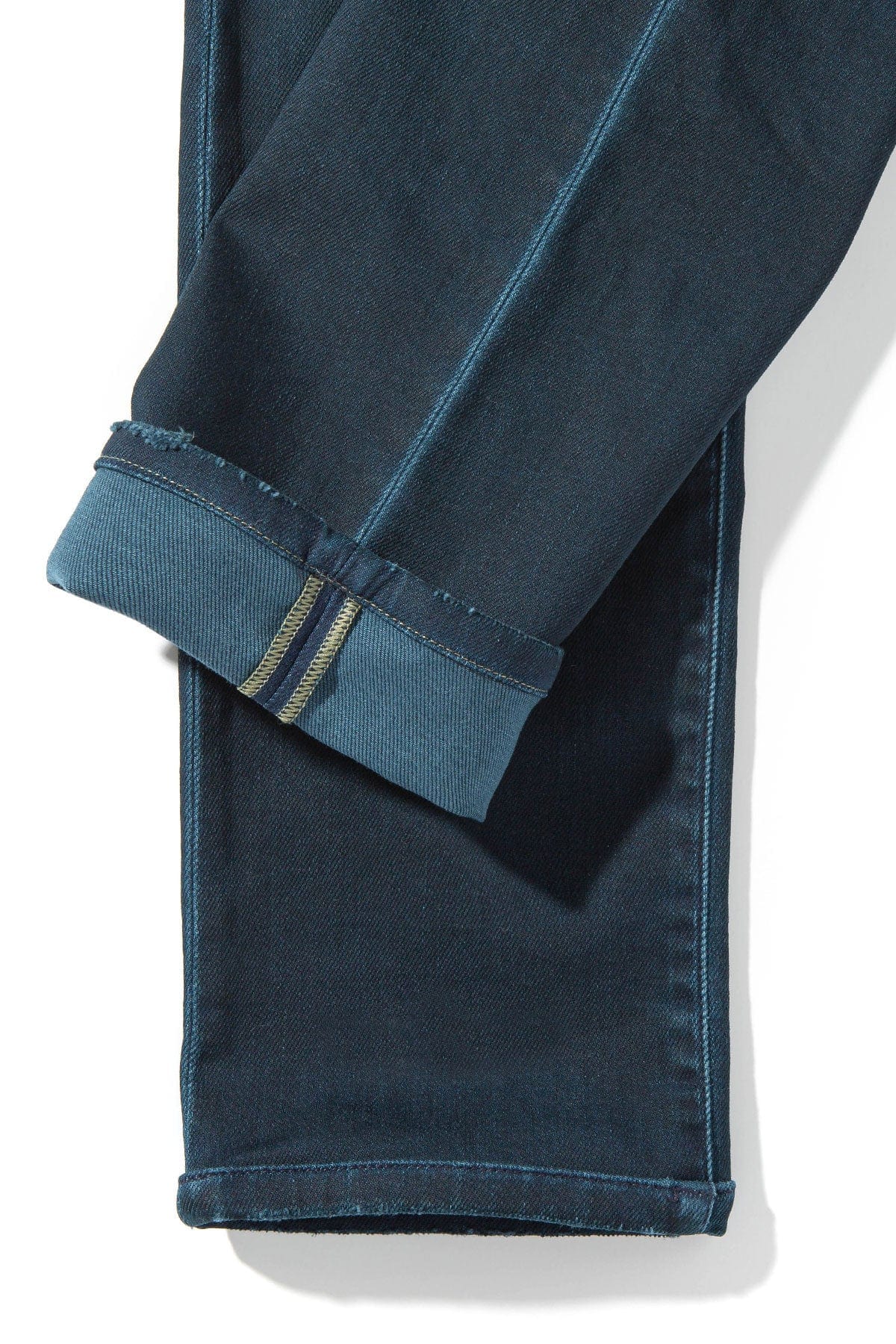 Axel's Premium Denim Waylon Over-Dyed Stretch Denim In Petroleo | Mens - Pants - 5 Pocket