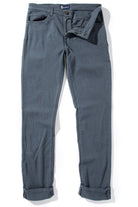 Axel's Premium Denim Winslow Cashmere Trouser In Acciaio Mens - Pants - 5 Pocket