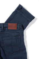 Axel's Premium Denim Winslow Cashmere Trouser In Blue Navy Mens - Pants - 5 Pocket
