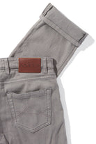 Axel's Premium Denim Winslow Cashmere Trouser In Grigio Mens - Pants - 5 Pocket