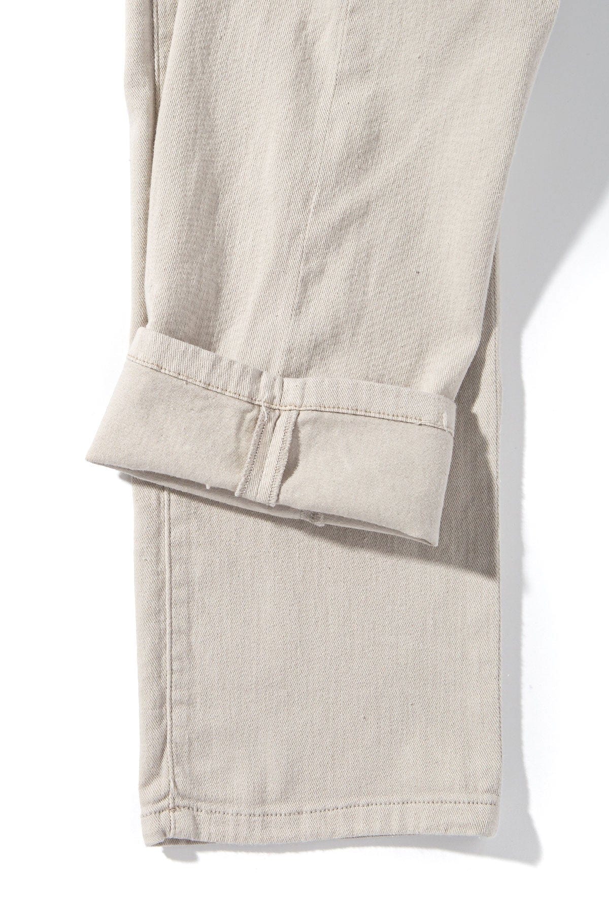 Axel's Premium Denim Winslow Cashmere Trouser In Sasso Mens - Pants - 5 Pocket