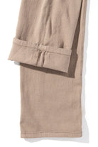 Axel's Premium Denim Winslow Cashmere Trouser In Tortora Mens - Pants - 5 Pocket