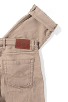 Axel's Premium Denim Winslow Cashmere Trouser In Tortora Mens - Pants - 5 Pocket