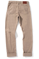 Axel's Premium Denim Winslow Cashmere Trouser In Tortora Mens - Pants - 5 Pocket