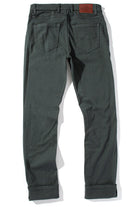 Axel's Premium Denim Winslow Cashmere Trouser In Verde Loden Mens - Pants - 5 Pocket