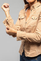 Yarmony Linen-Cotton Snap Shirt In Canella - AXEL'S