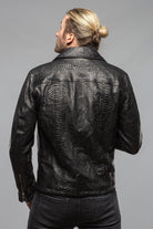 Axel's Renegade by Garrett Black Water Python Jacket Mens - Outerwear - Leather