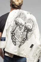 Axel's Renegade by Garrett Bono Shirt Jacket In Plaster Mens - Outerwear - Leather