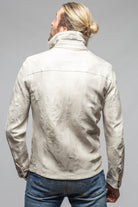 Axel's Renegade by Garrett Bono Shirt Jacket In Plaster Mens - Outerwear - Leather