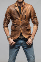 Axel's Renegade by Garrett Bowie Leather Blazer Mens - Outerwear - Leather