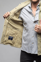 Axel's Renegade by Garrett Donovan Jacket In Light Sage Mens - Outerwear - Leather