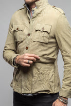 Axel's Renegade by Garrett Donovan Jacket In Light Sage Mens - Outerwear - Leather