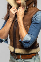 Axel's Renegade by Garrett Jezzy Shearling Aviator Vest Ladies - Outerwear - Shearling