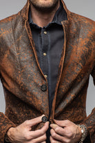 Axel's Renegade by Garrett Lennon Distressed Leather Blazer Mens - Outerwear - Leather