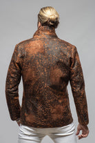 Axel's Renegade by Garrett Lennon Distressed Leather Blazer Mens - Outerwear - Leather