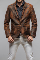 Axel's Renegade by Garrett Lennon Distressed Leather Blazer Mens - Outerwear - Leather