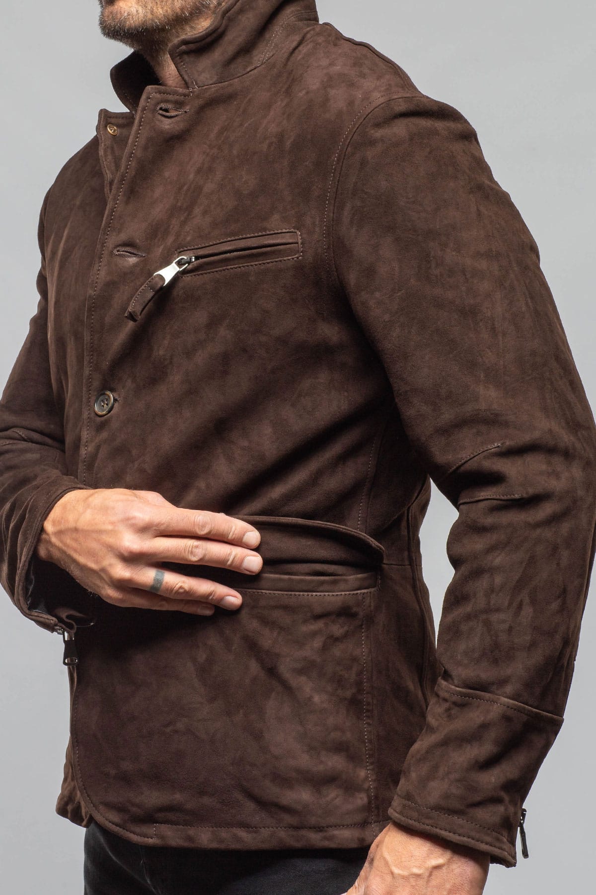 Nadella Lux Blazer In Chocolate Brown - AXEL'S