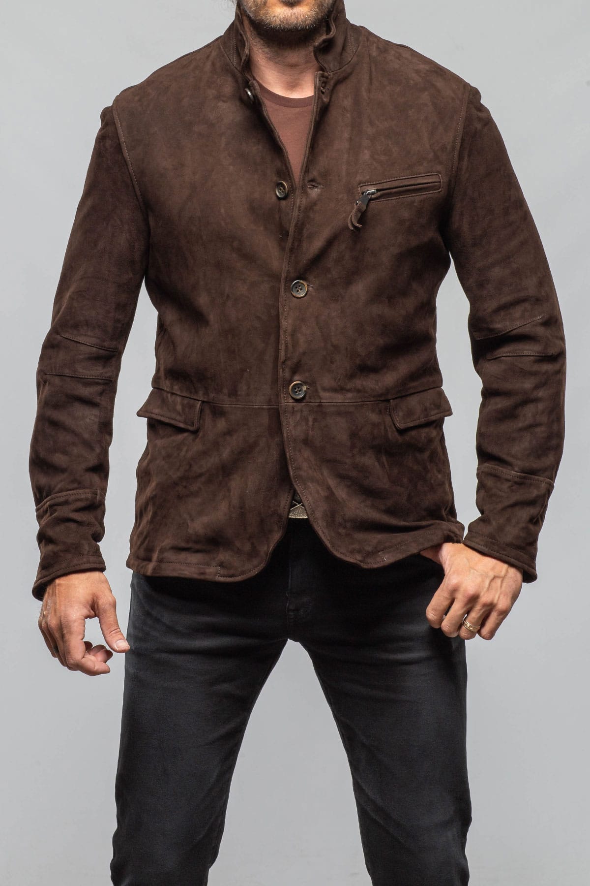 Nadella Lux Blazer In Chocolate Brown - AXEL'S