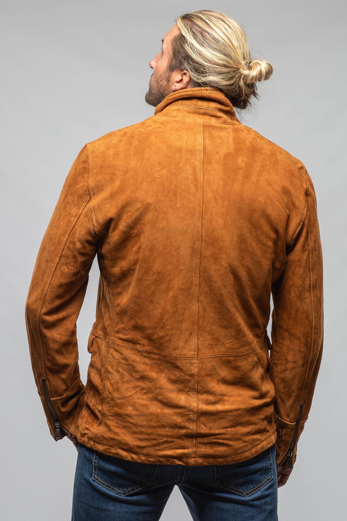 Nadella Lux Blazer In Cuio - AXEL'S