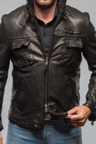 Newson Moto In Black Military - AXEL'S