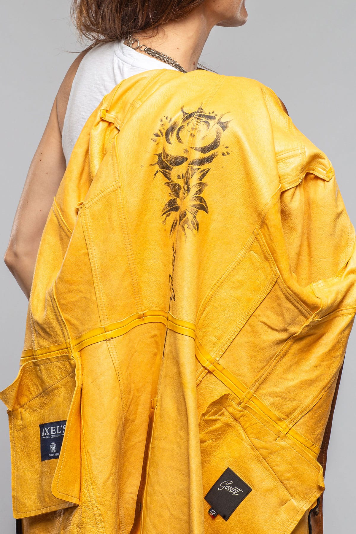 Priscilla Long Jacket In Charred Cognac - AXEL'S