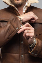 Axel's Renegade by Garrett Rustico Shearling In Brown Mens - Outerwear - Shearling