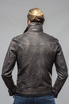 Axel's Renegade by Garrett Santana Moto In Char Mens - Outerwear - Leather