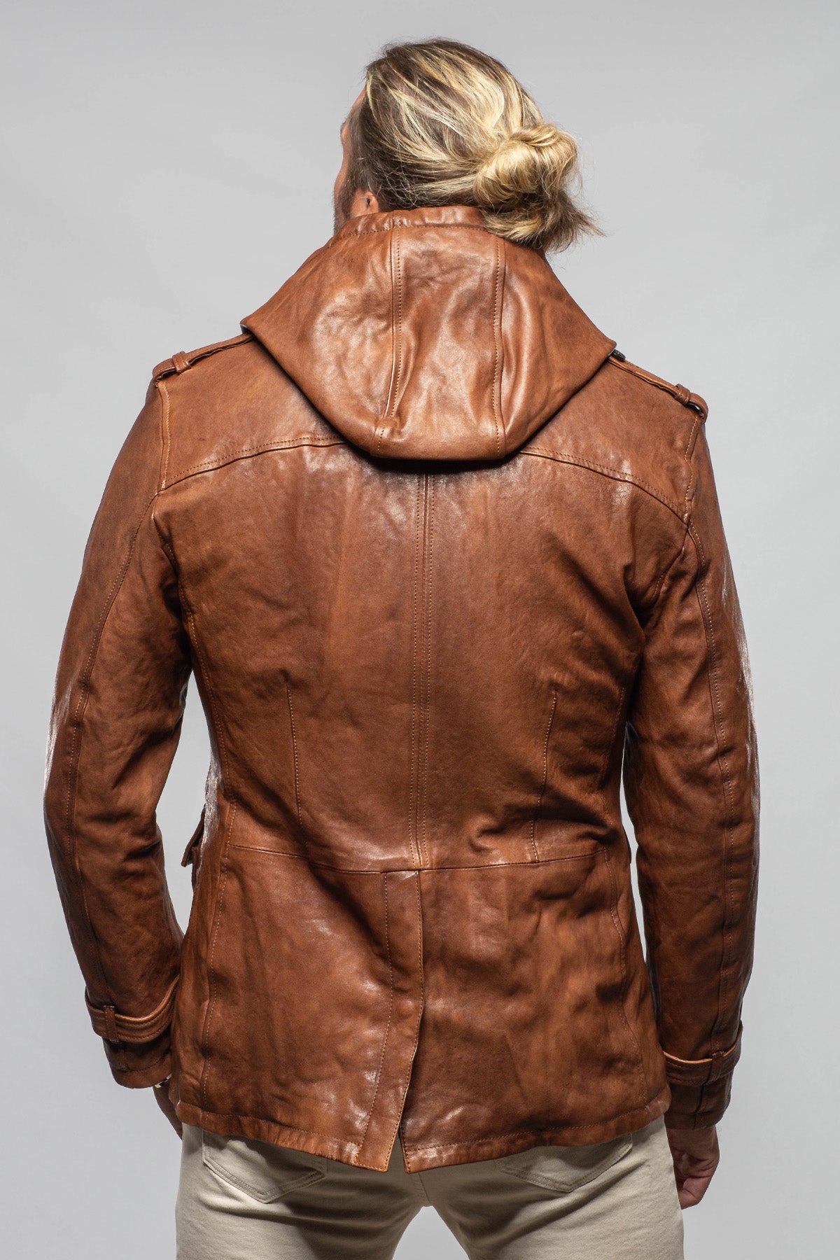 Axel's Renegade by Garrett Schaeffer Leather Field Coat Mens - Outerwear - Leather