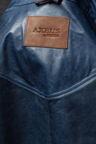 Corzo Western Suede Overshirt In Blue - AXEL'S