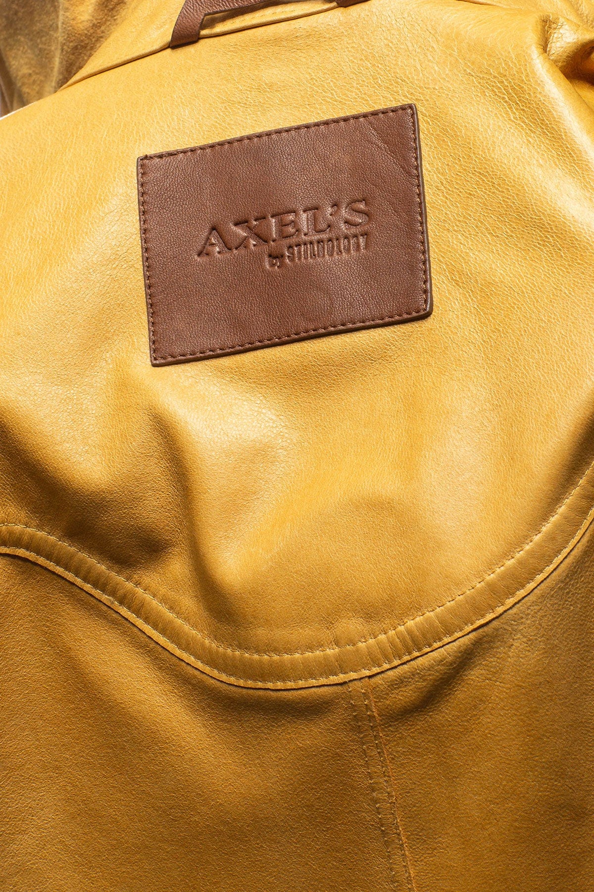 Corzo Western Suede Overshirt In Yellow - AXEL'S