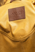 Axel's Stil Corzo Western Suede Overshirt In Yellow | Mens - Outerwear - Leather