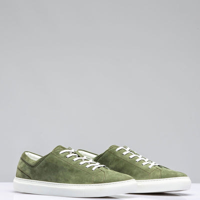 Vulcano Nubuck Sneaker Green - AXEL'S
