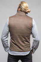 Axels-BDSR Alba Cashmere Vest In Taupe Grey Mens - Outerwear - Cloth