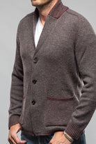 Axels-BDSR Black Crow Knit Cardigan Mens - Sweaters
