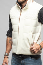 Axels-BDSR DPS Down Vest W Fabric In White Mens - Outerwear - Cloth