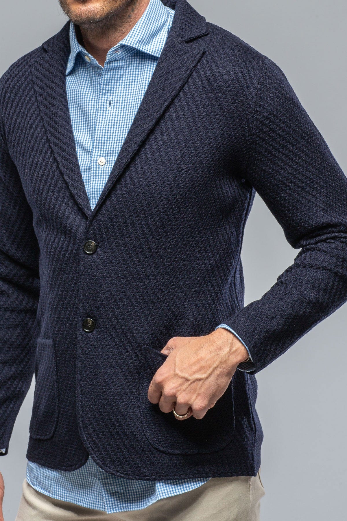 Navy cardigan jacket best sale