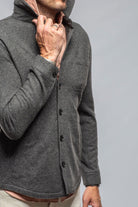 Sooter Cashmere Shirt In Charcoal - AXEL'S